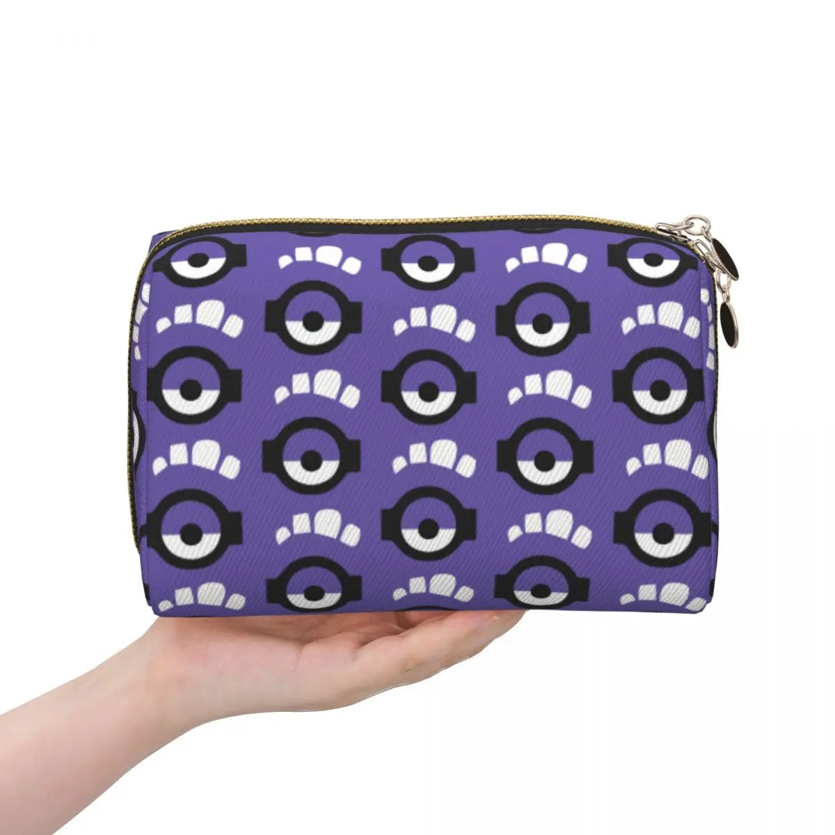 Minions Anime Toiletry Bag – Cute Travel Makeup Organizer for Women - Image 3