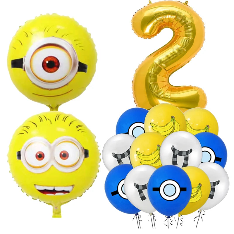 Minions Theme Kid Birthday Party Decoration Supplies - Image 6