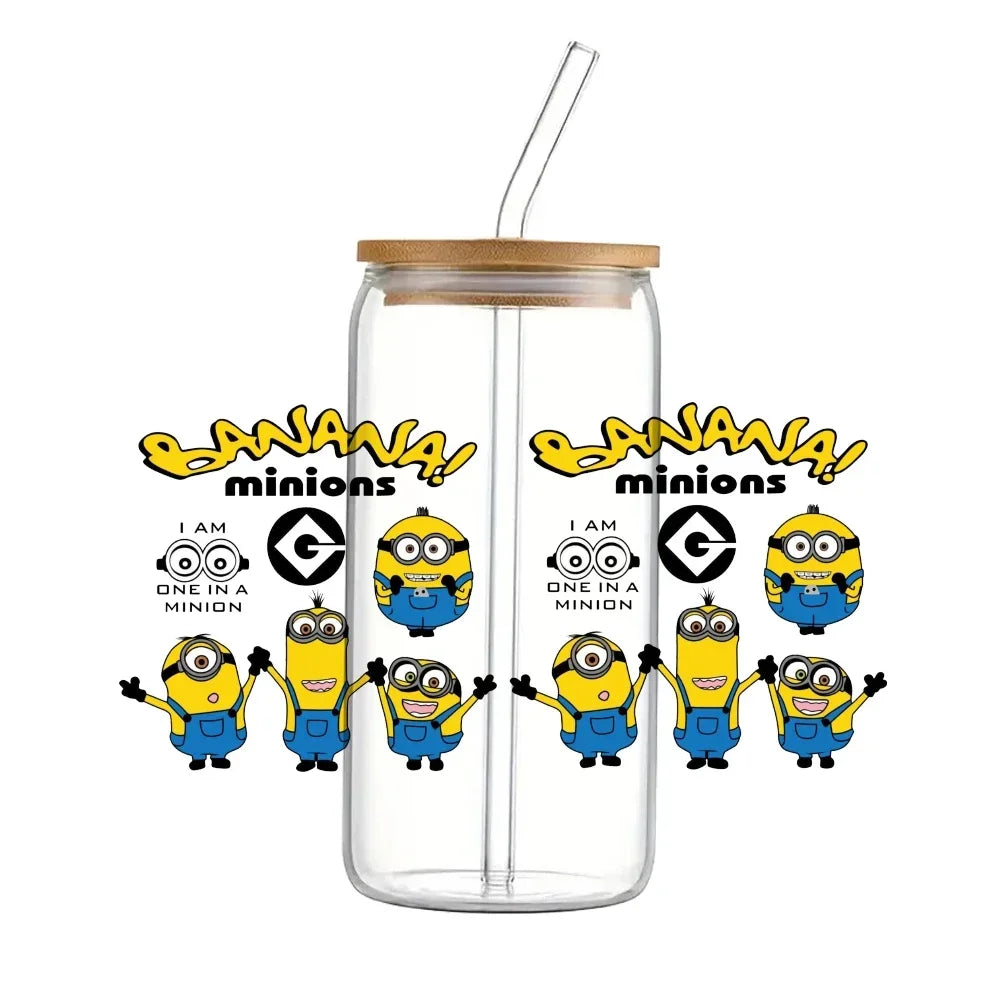 Cartoon Minions Cute Pattern UV DTF Transfer Sticker - Image 10