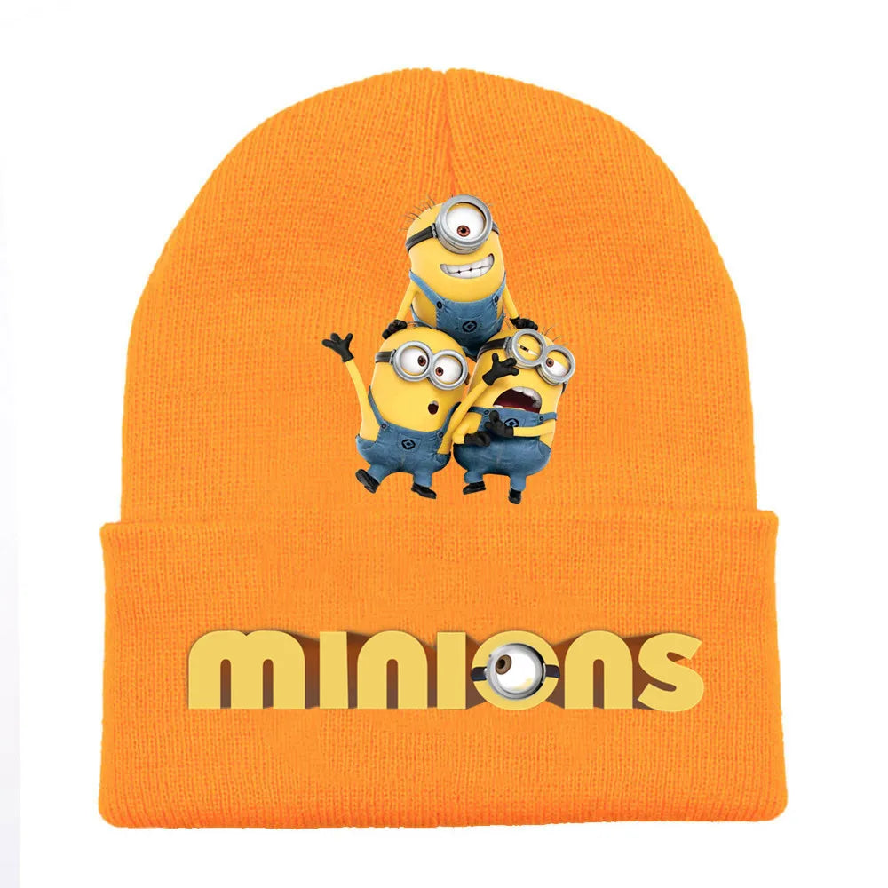 Colorful Minions Woolen Hat – Winter Edition - Image 5