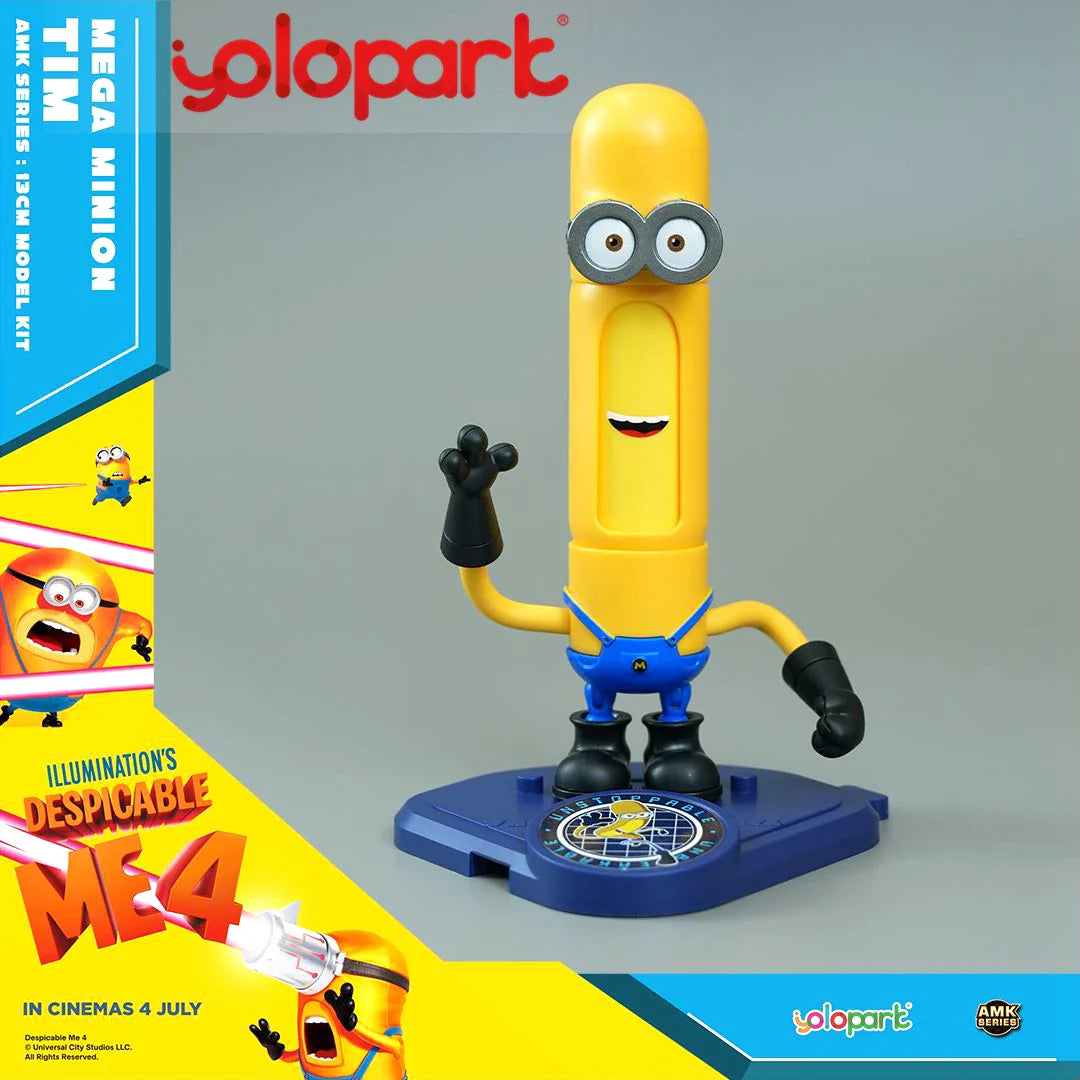 YOLOPARK Despicable Me 4 - AMK Series Mega Minion Tim Model Kit - Image 7