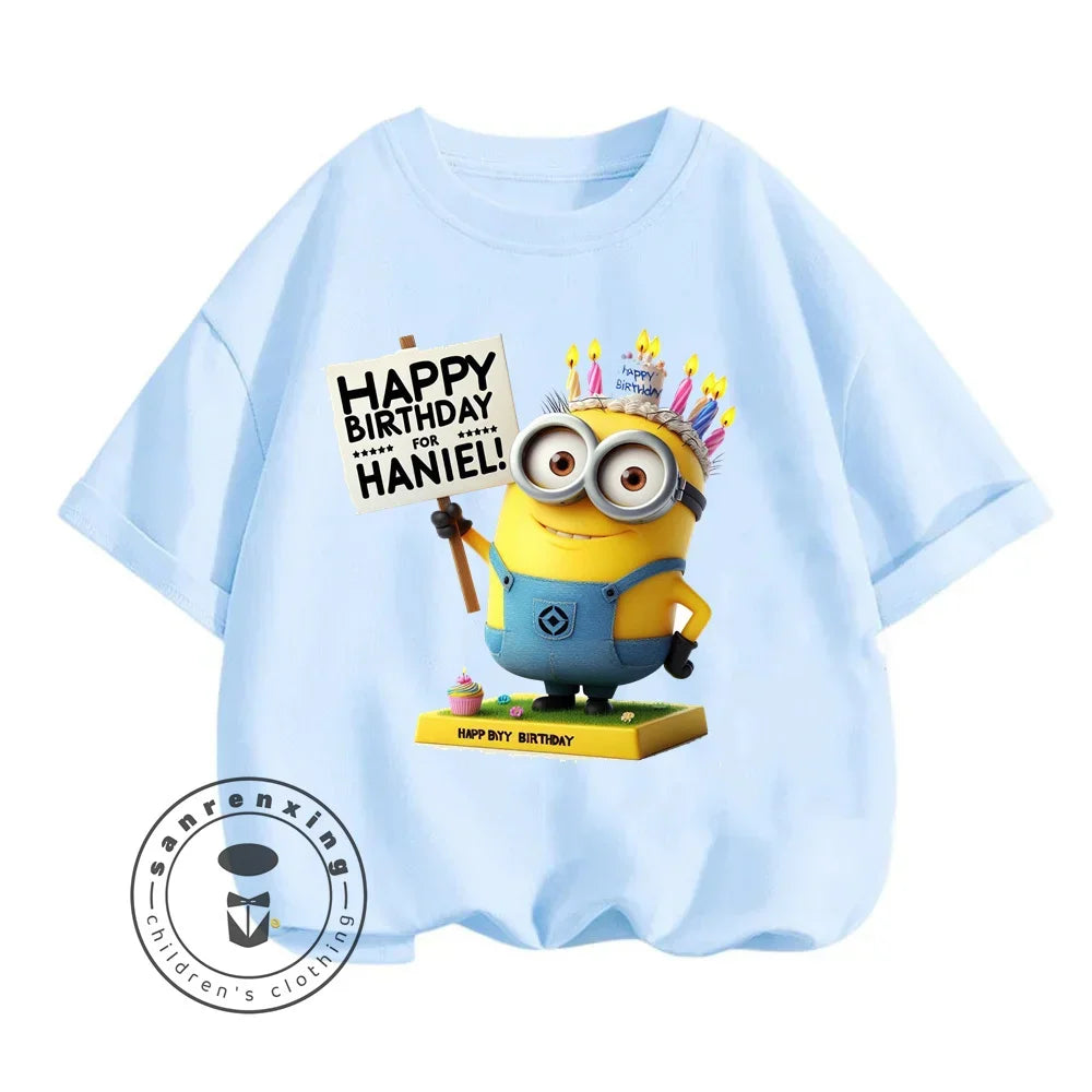 Kids Minions Character T-Shirt - Image 6