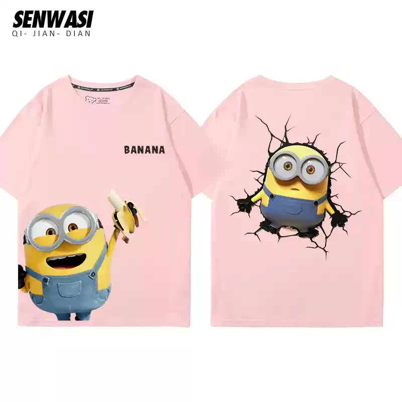Despicable Me Minions Couple T-Shirt – Summer Cotton Edition - Image 6