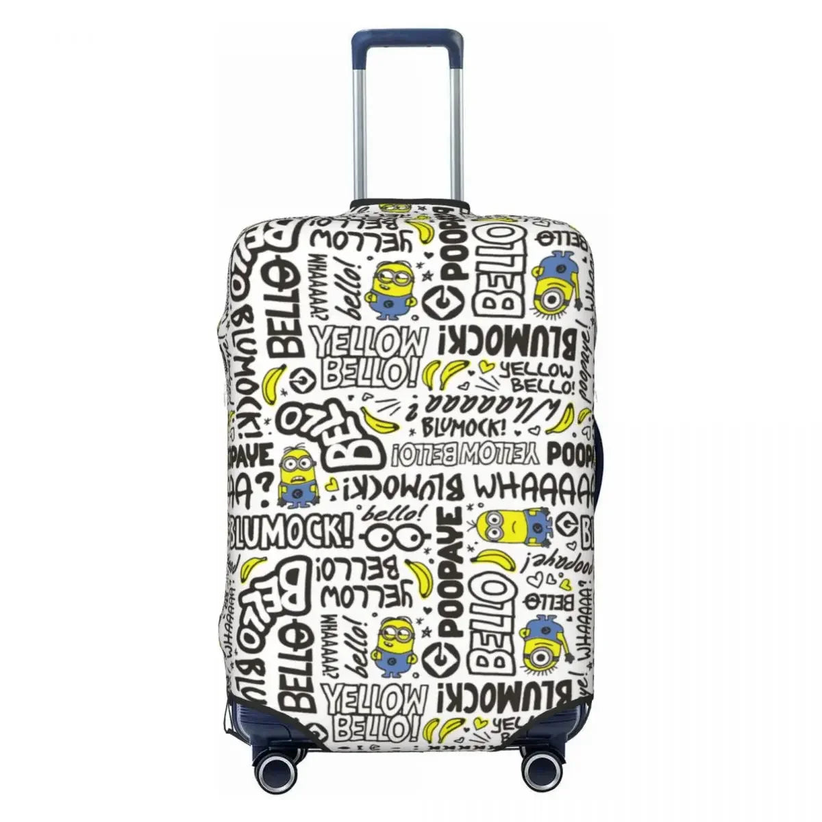 Minions Suitcase Cover – Thickened Dustproof Travel Protector - Image 11