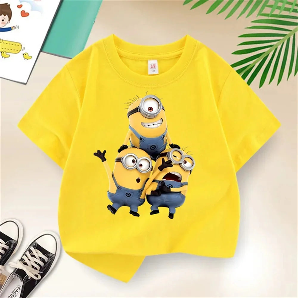 Bob Minions Kids T-Shirt – Summer Cotton Edition - Image 3
