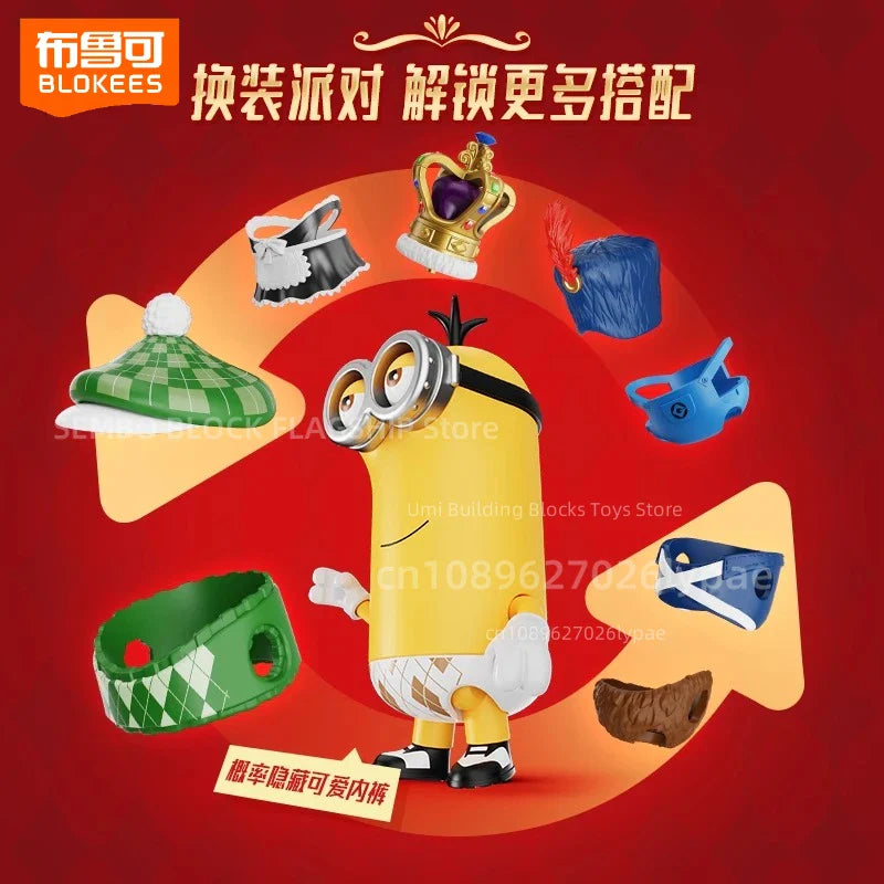 Minion Bomb Building Blocks – Cute Cartoon Construction Toy - Image 10