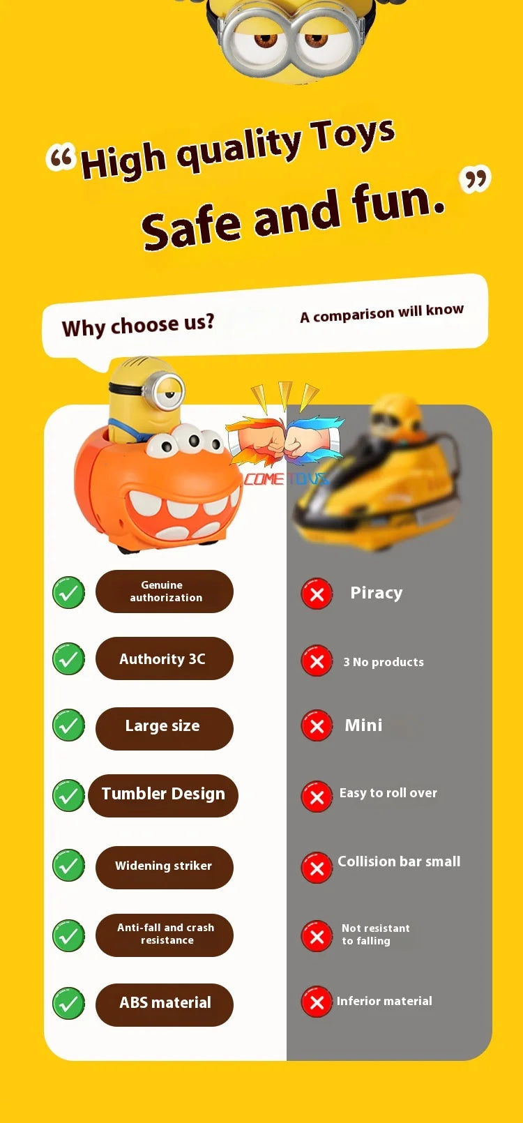 MINISO Minion Remote-Controlled Car - Image 17