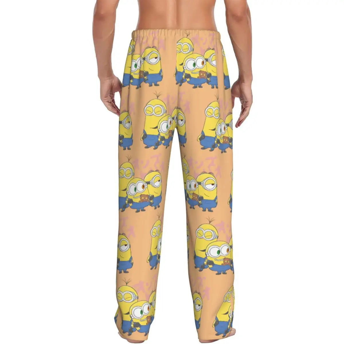 Custom M-Minions Men’s Pajama Pants – Yellow Capsule Sleepwear - Image 3