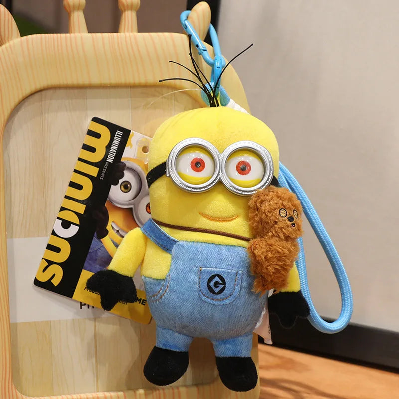 21cm Minions Despicable Me Plush Keychain - Image 11