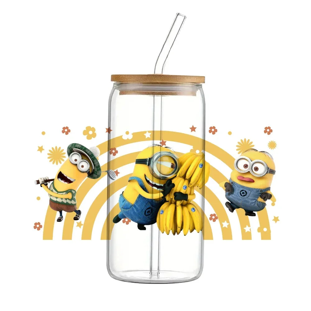 Cartoon Minions Cute Pattern UV DTF Transfer Sticker - Image 21
