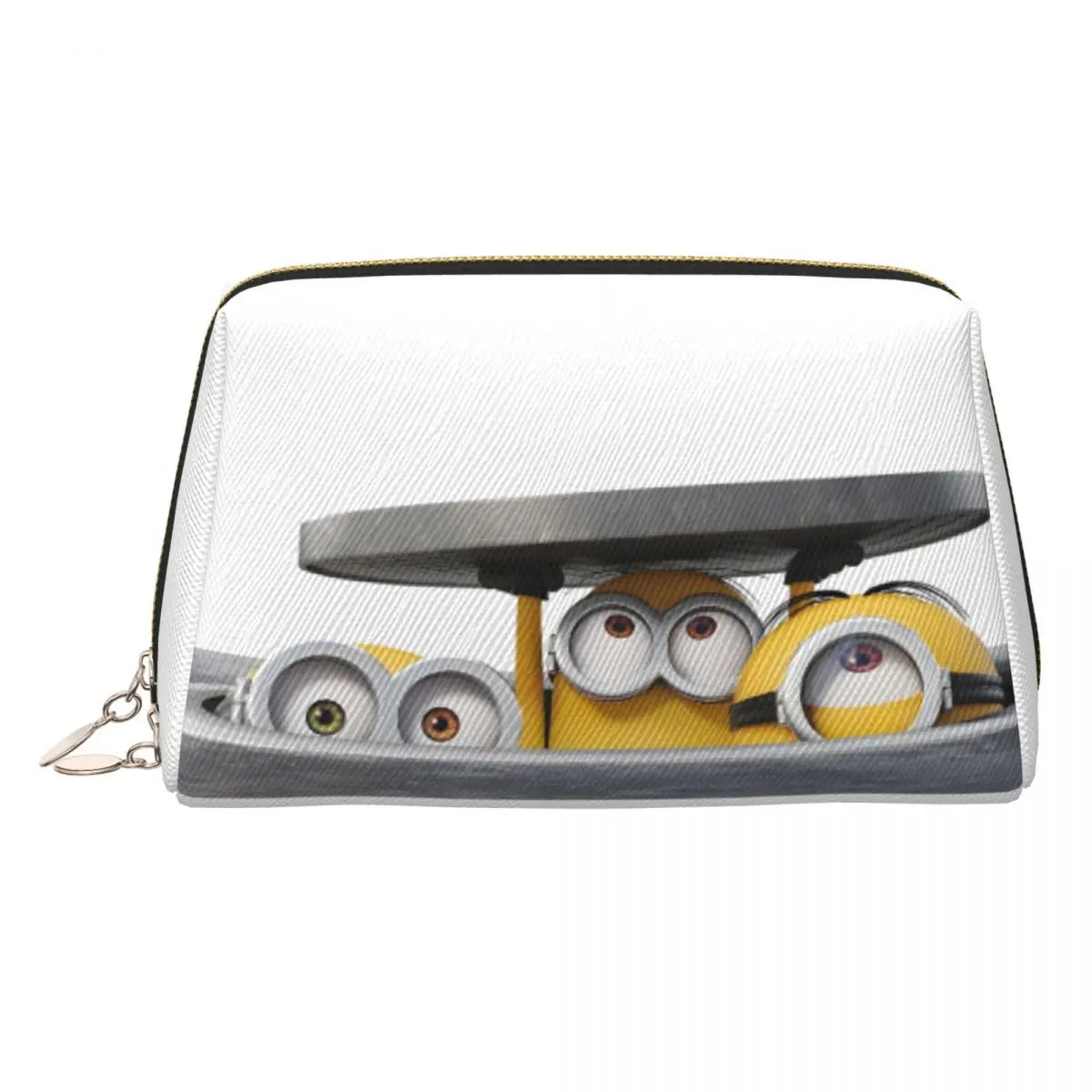 Custom Kawaii M-Miniones Classical Cartoon Cute Travel Toiletry Bag for Women - Image 7