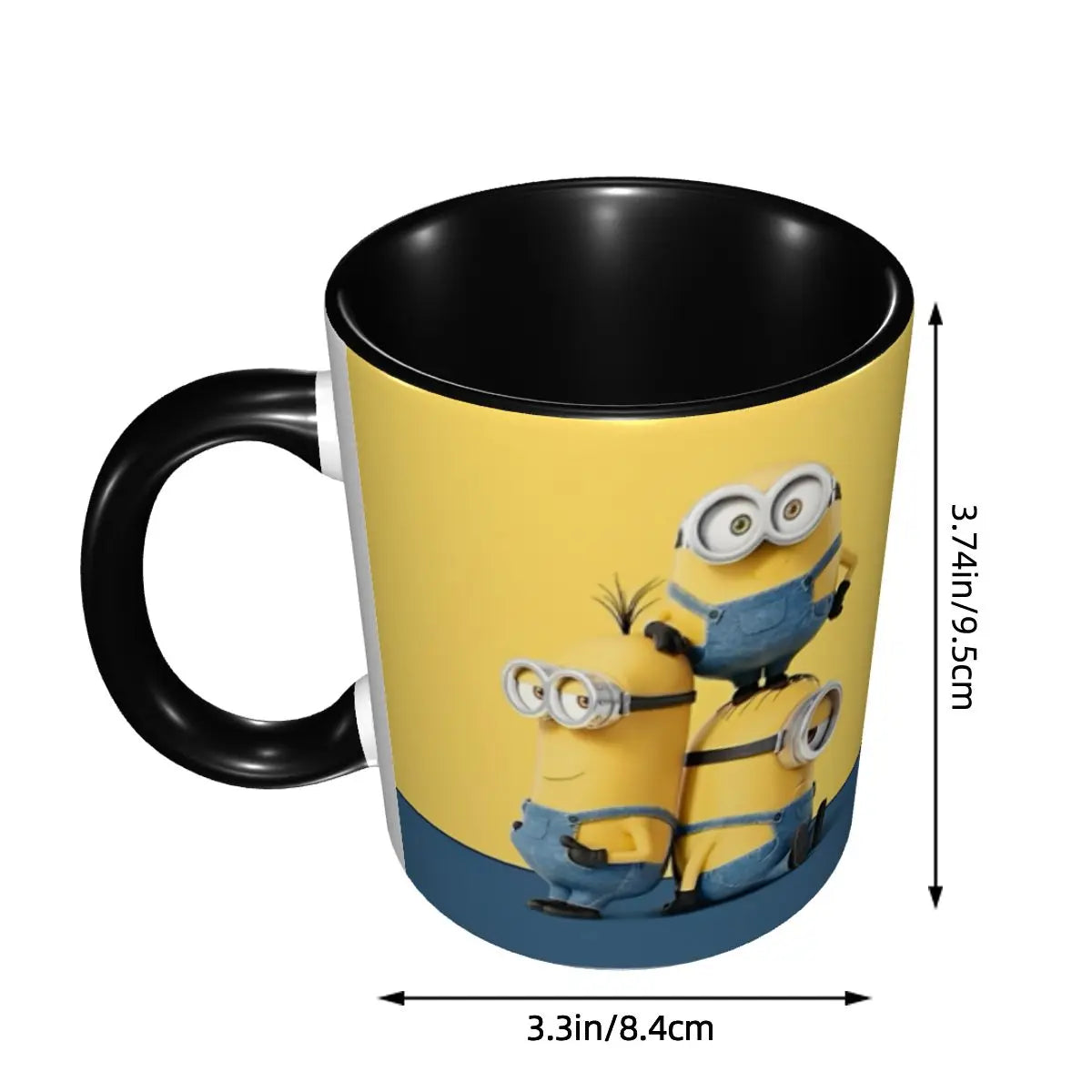 Minions Kawaii Mug – Novelty Cartoon Coffee Cup for Home - Image 9