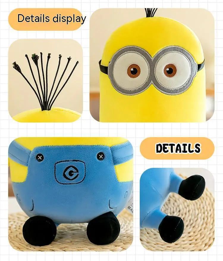 Cute Minions Movie Characters Yellow Plush Toys - Image 26