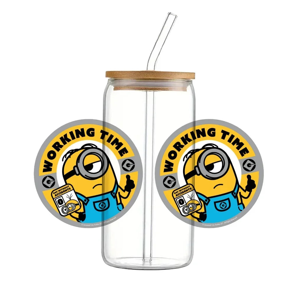 Cartoon Minions Cute Pattern UV DTF Transfer Sticker - Image 26