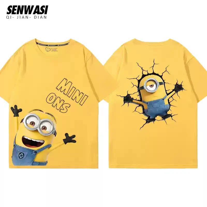 Despicable Me Minions Couple T-Shirt – Summer Cotton Edition - Image 10