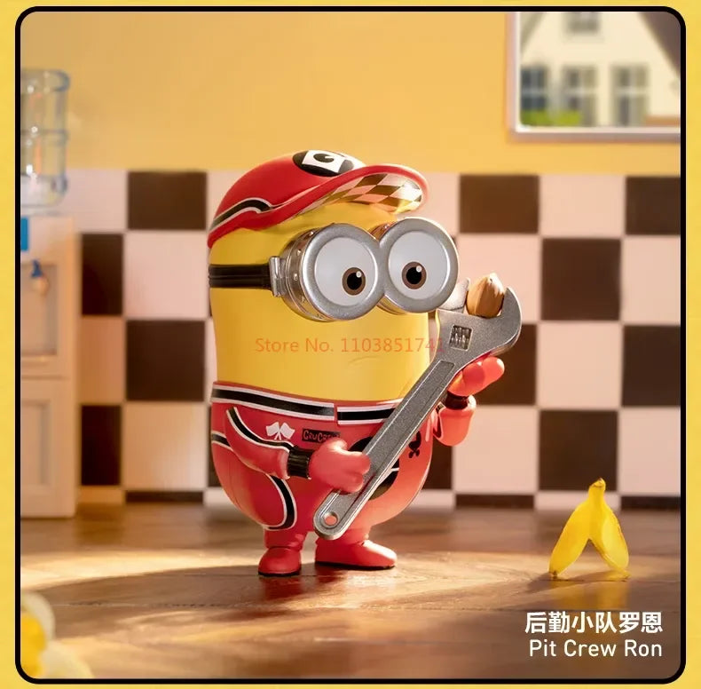 Miniso Minions Action Figures – Despicable Me 4 Kawaii PVC Dolls - Image 2