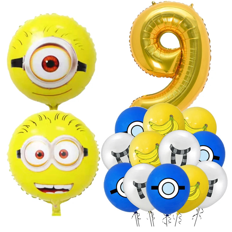 Minions Theme Kid Birthday Party Decoration Supplies - Image 19