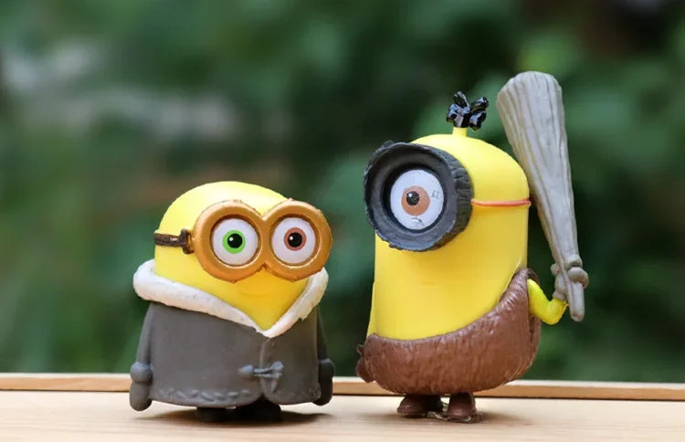 6-8Pcs/Set Kawaii Minions Figurines Toys - Image 15