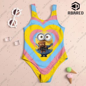 Miniso Minions One-Piece Swimsuit – Girls’ Summer Edition