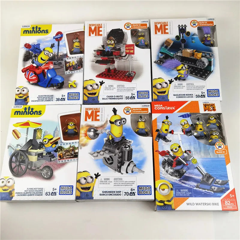 Anime Figure Minions Bloks Construx Building Mini - Image 11