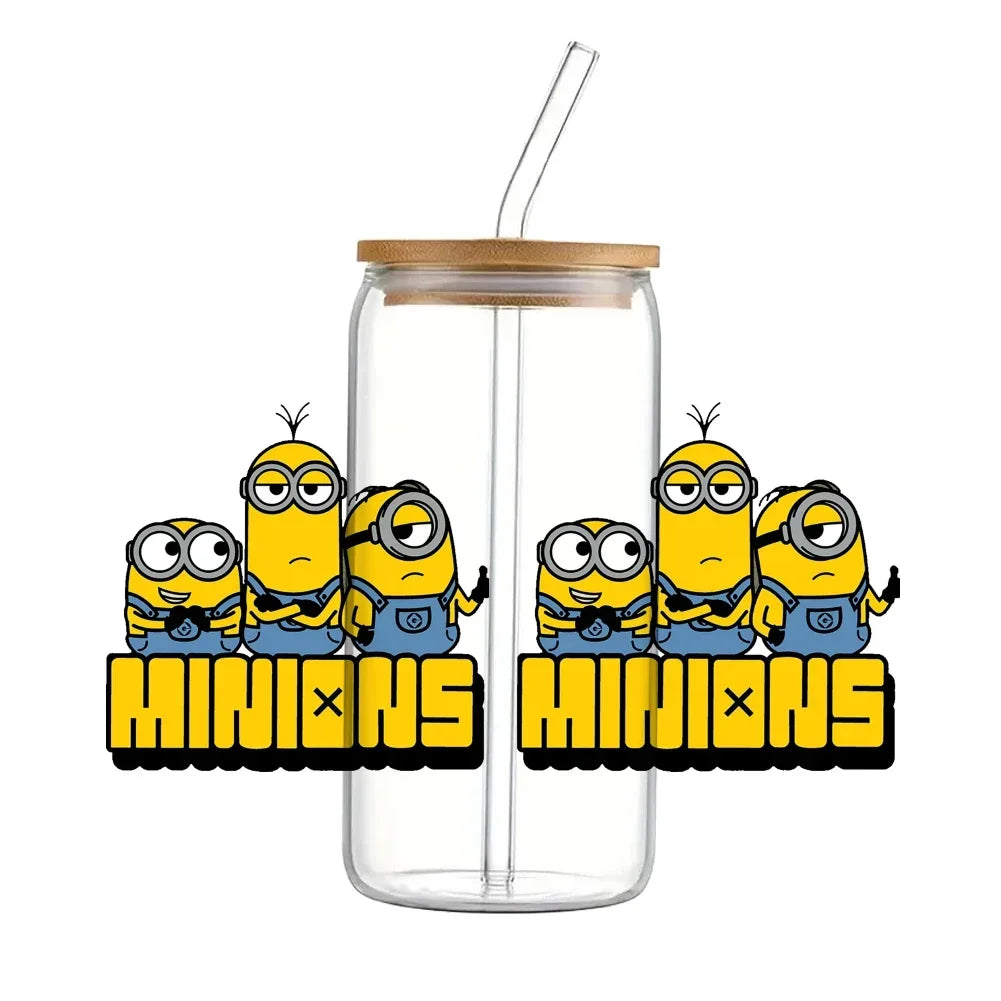 Cartoon Minions Cute Pattern UV DTF Transfer Sticker - Image 11