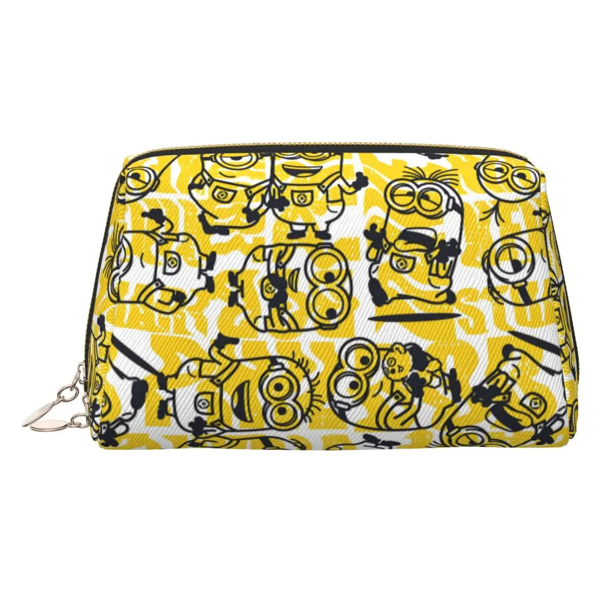 Custom Comic M-Miniones Anime Travel Cosmetic Bag for Women - Image 15