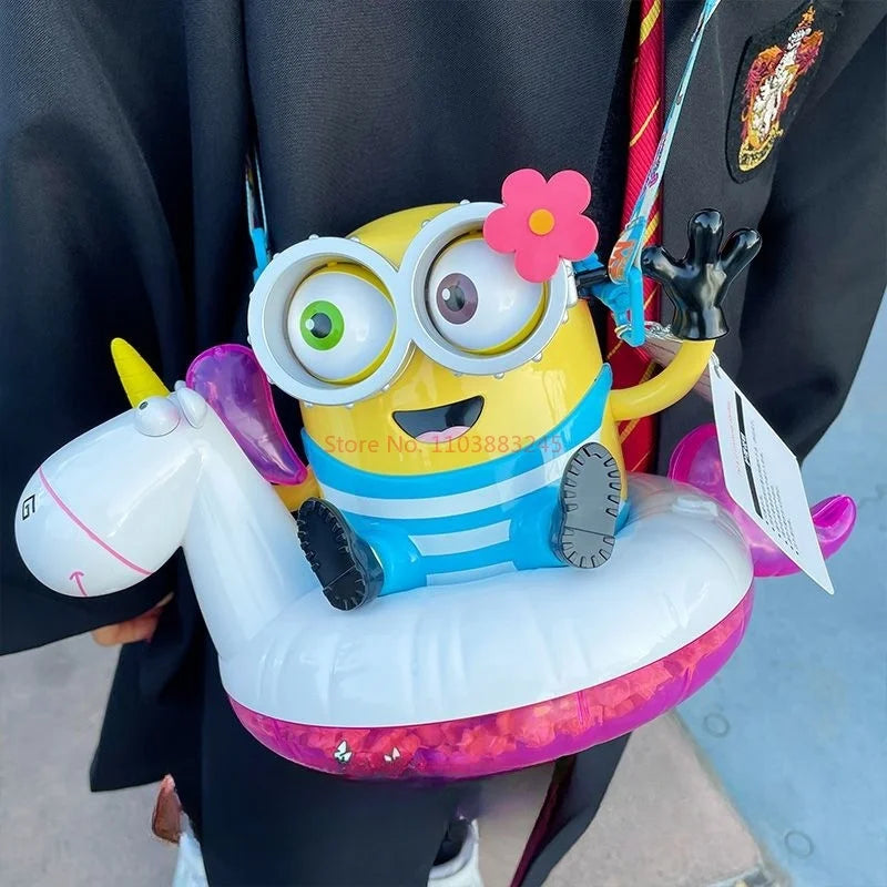 2024 Anime Dragon X Minions Popcorn Bucket Cup Figurine - Image 6