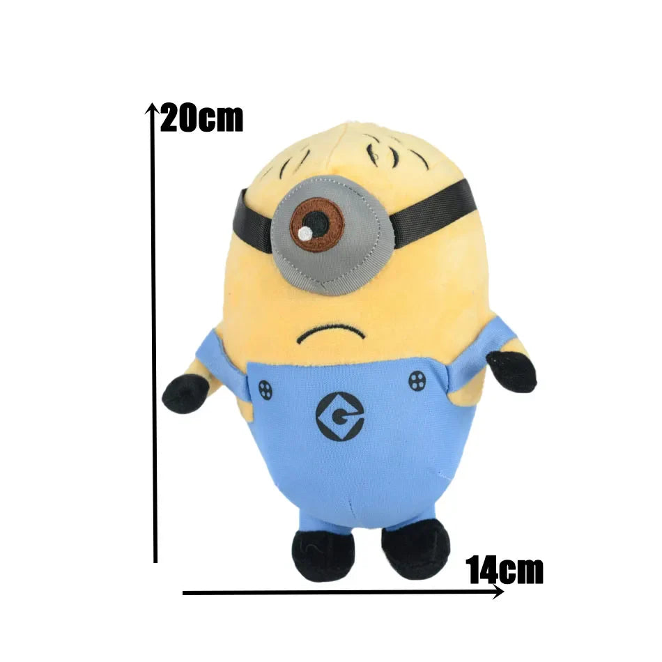 Minions 4 Plush Keychains Kawaii Cartoon Dolls - Image 8