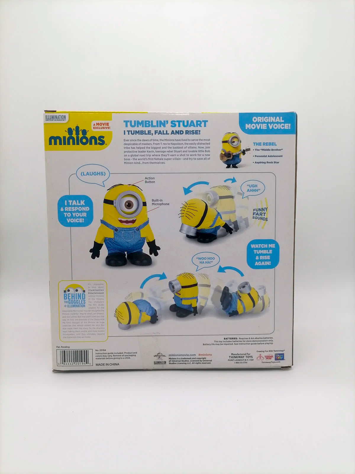 Original Genuine Minion Talking Toy - Voice-Activated Anime Figure - Image 6