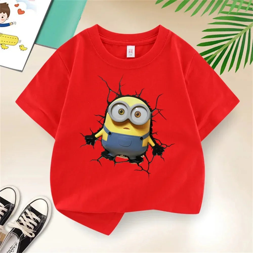 Bob Minions Kids T-Shirt – Summer Cotton Edition - Image 13