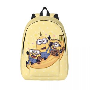 Kawaii Despicable Me Minions Teenage Backpack