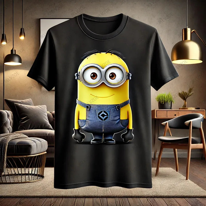 Minions Cotton Harajuku Tee – Kids & Adults - Image 6
