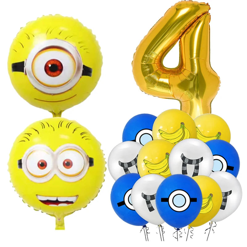 Minions Theme Kid Birthday Party Decoration Supplies - Image 22