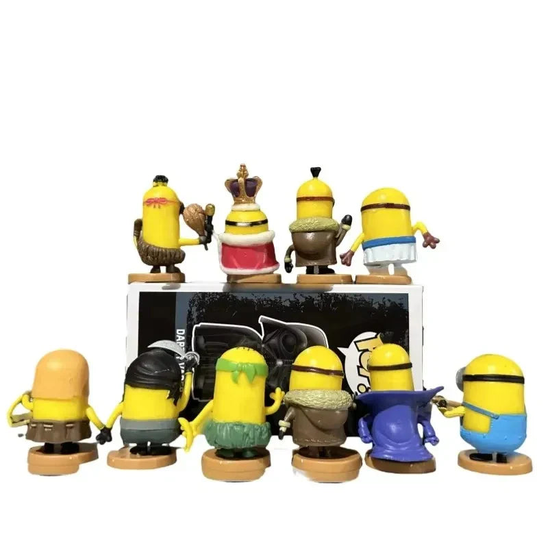 12Pcs/Set Kawaii Minions Anime Figure Toys - Image 3