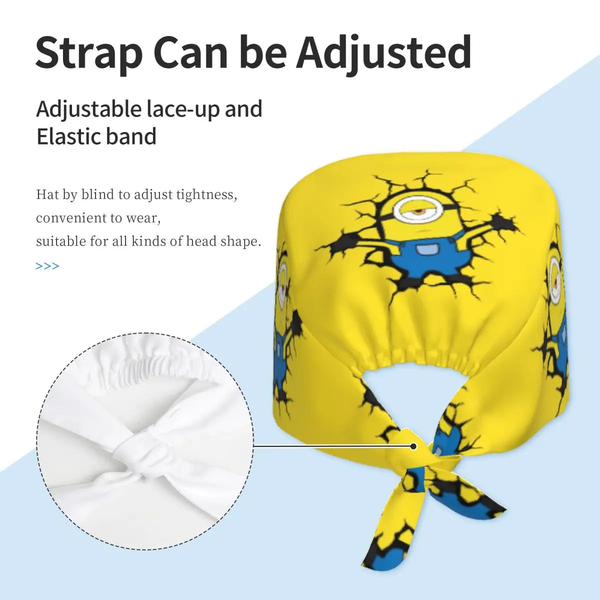 M-Minions "Broke the Wall" Scrub Cap - Image 23