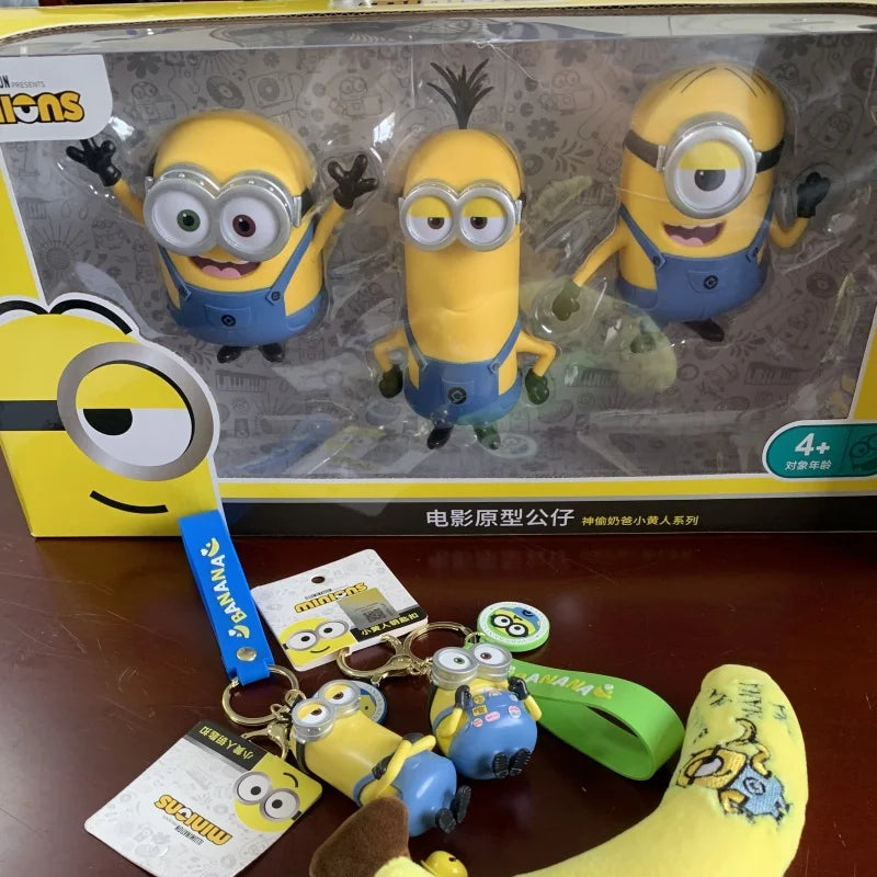 3D Eye Minions Toy – Cartoon Despicable Minions Miniature Figurines - Image 4