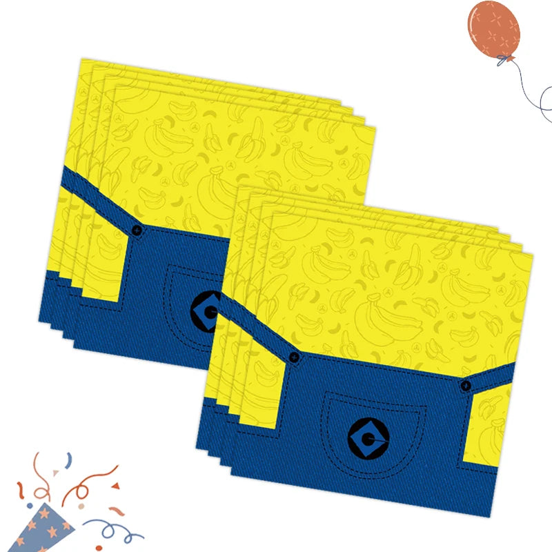 Minions Theme Kid Birthday Party Decoration Supplies - Image 14