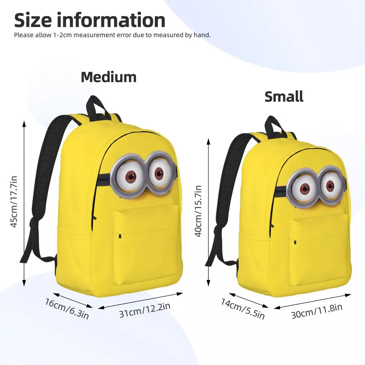 Kawaii Despicable Me Minions Fashion Backpack - Image 5