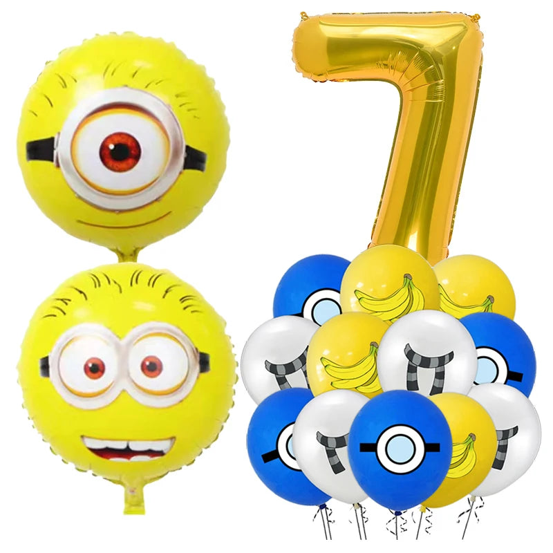 Minions Theme Kid Birthday Party Decoration Supplies - Image 5