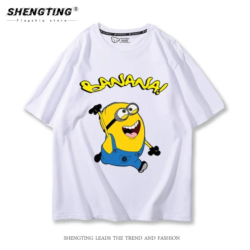 Minions Co-Branded Kids T-Shirt – Parent-Child Summer Edition - Image 18