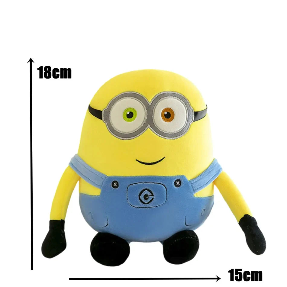 Minions 4 Plush Keychains Kawaii Cartoon Dolls - Image 5