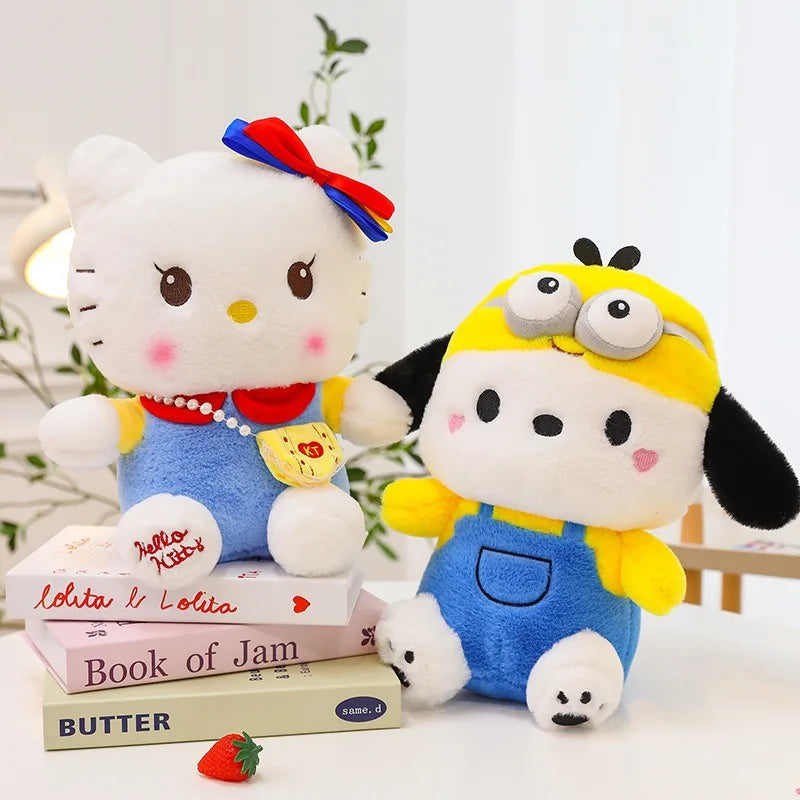 35cm Anime Sanrio Minion Pacha Dog Plush Toy Pillow - Image 2