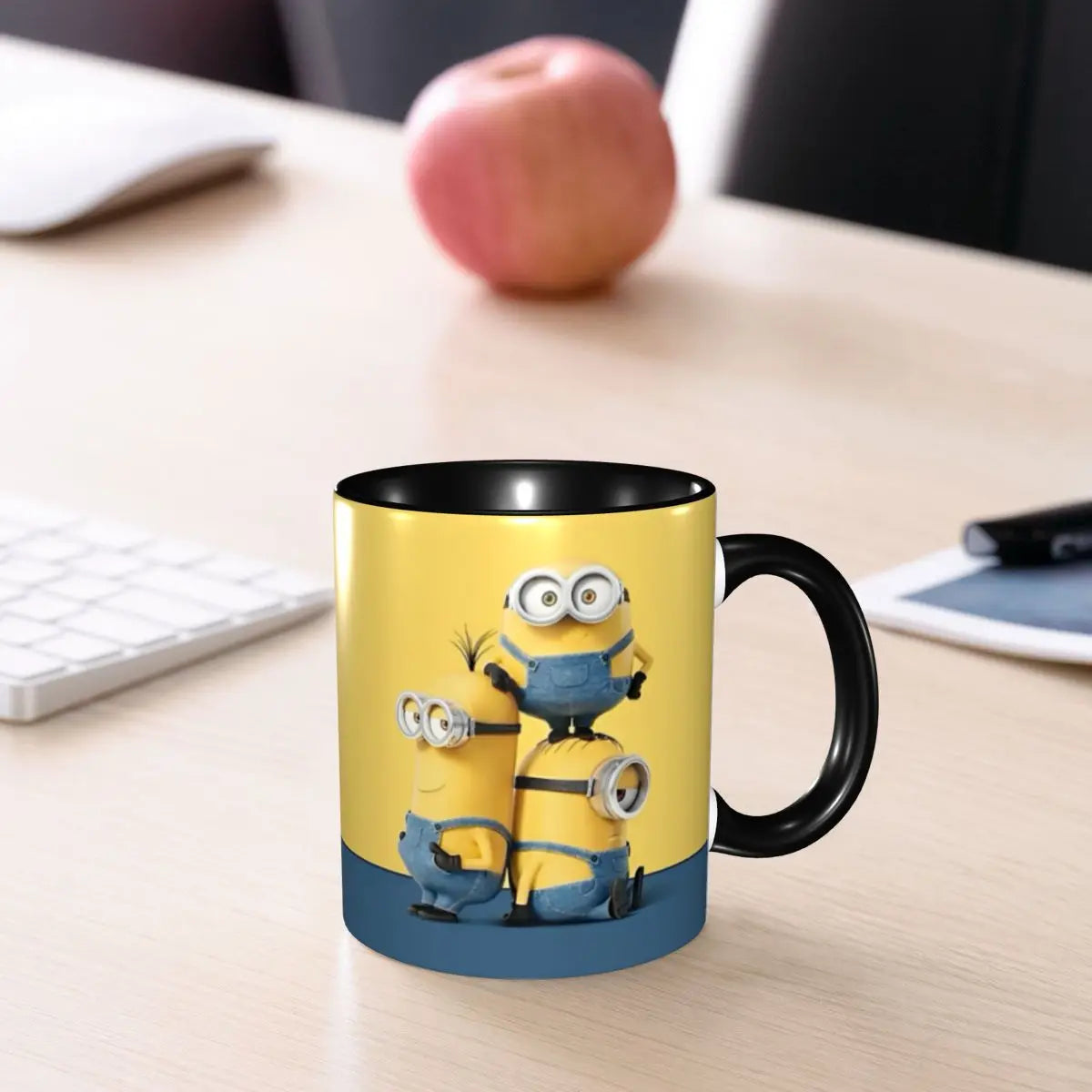 Minions Kawaii Mug – Novelty Cartoon Coffee Cup for Home - Image 12