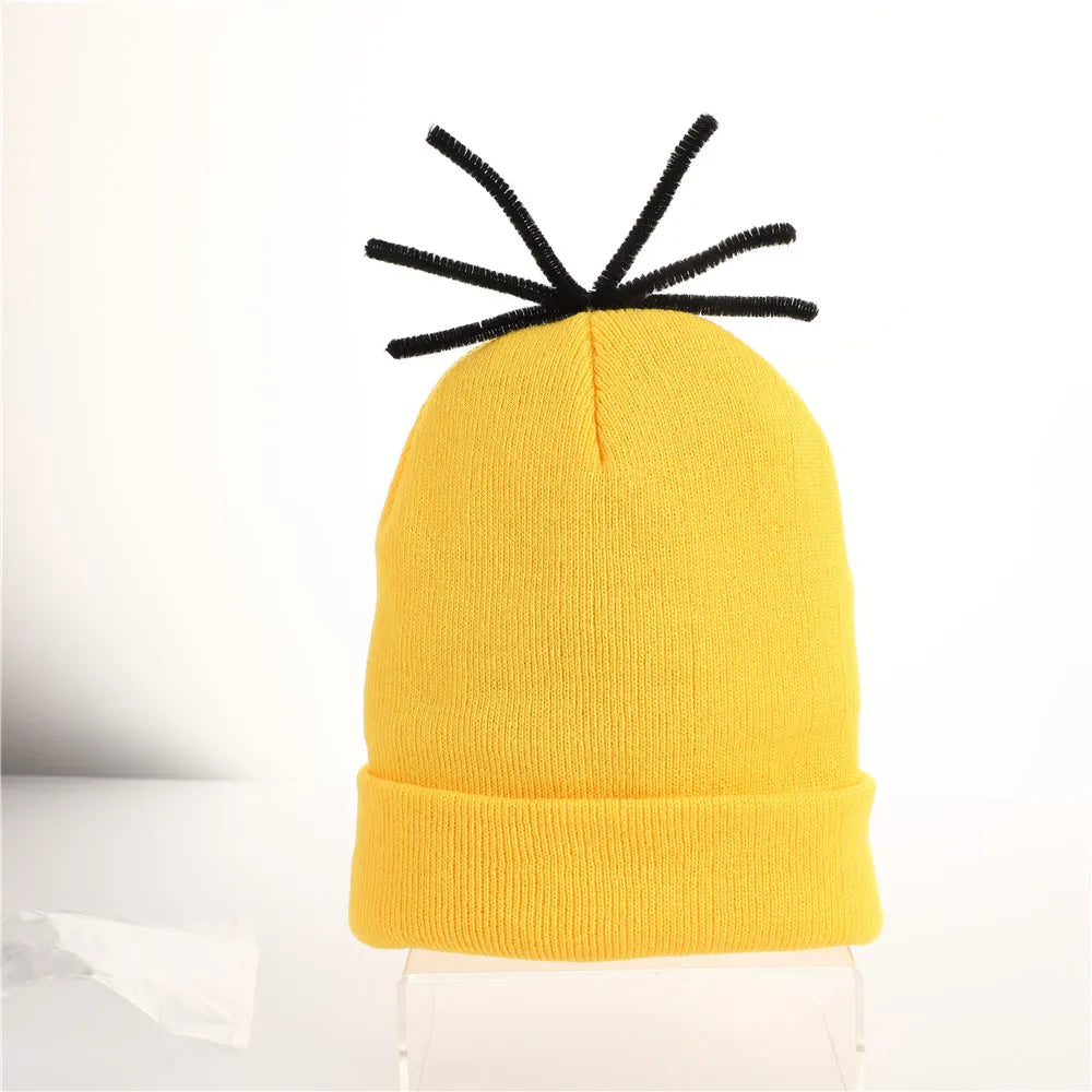 Minions Cosplay Unisex Beanie - Soft Knitted Winter Hat - Image 3