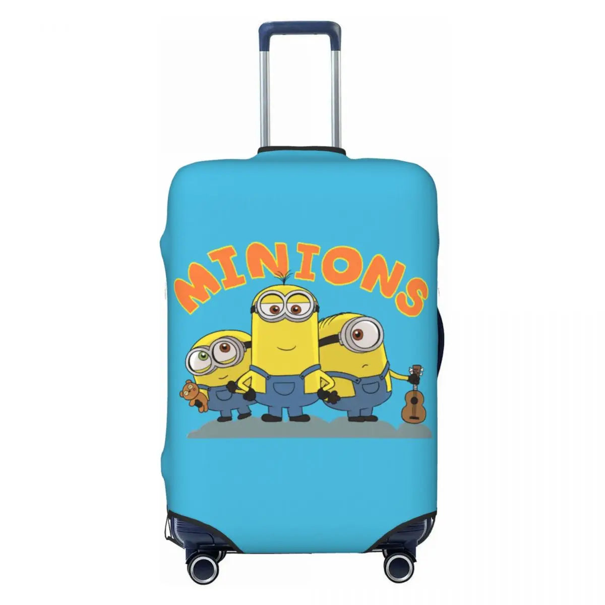 Custom Minions Luggage Cover – Washable Travel Suitcase Protector - Image 15