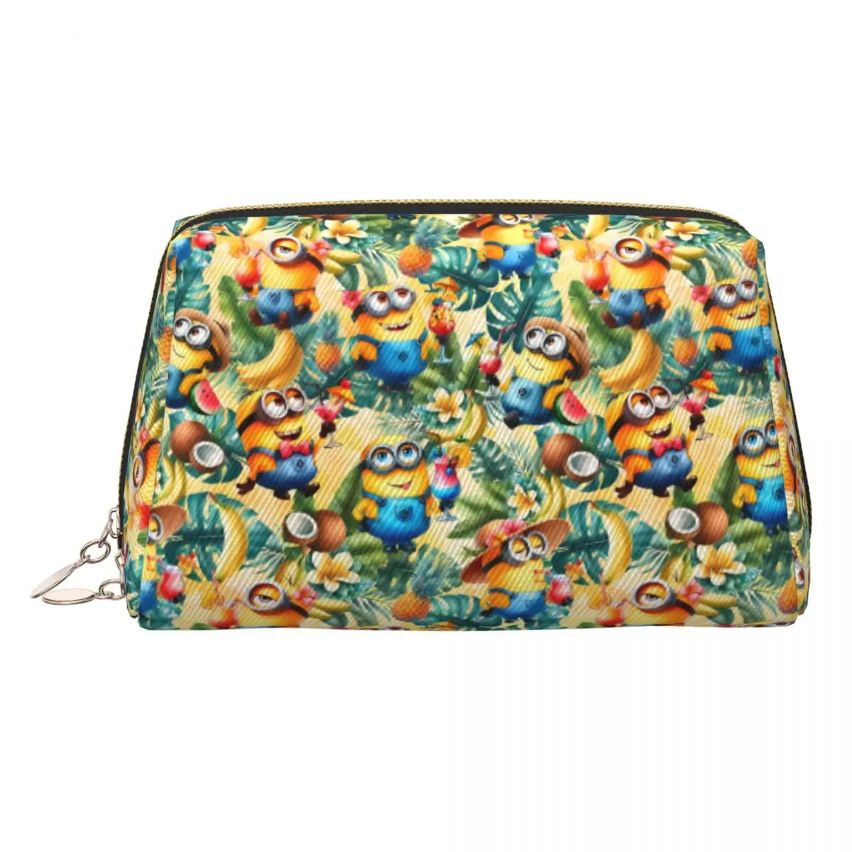 Custom Comic M-Miniones Anime Travel Cosmetic Bag for Women - Image 10