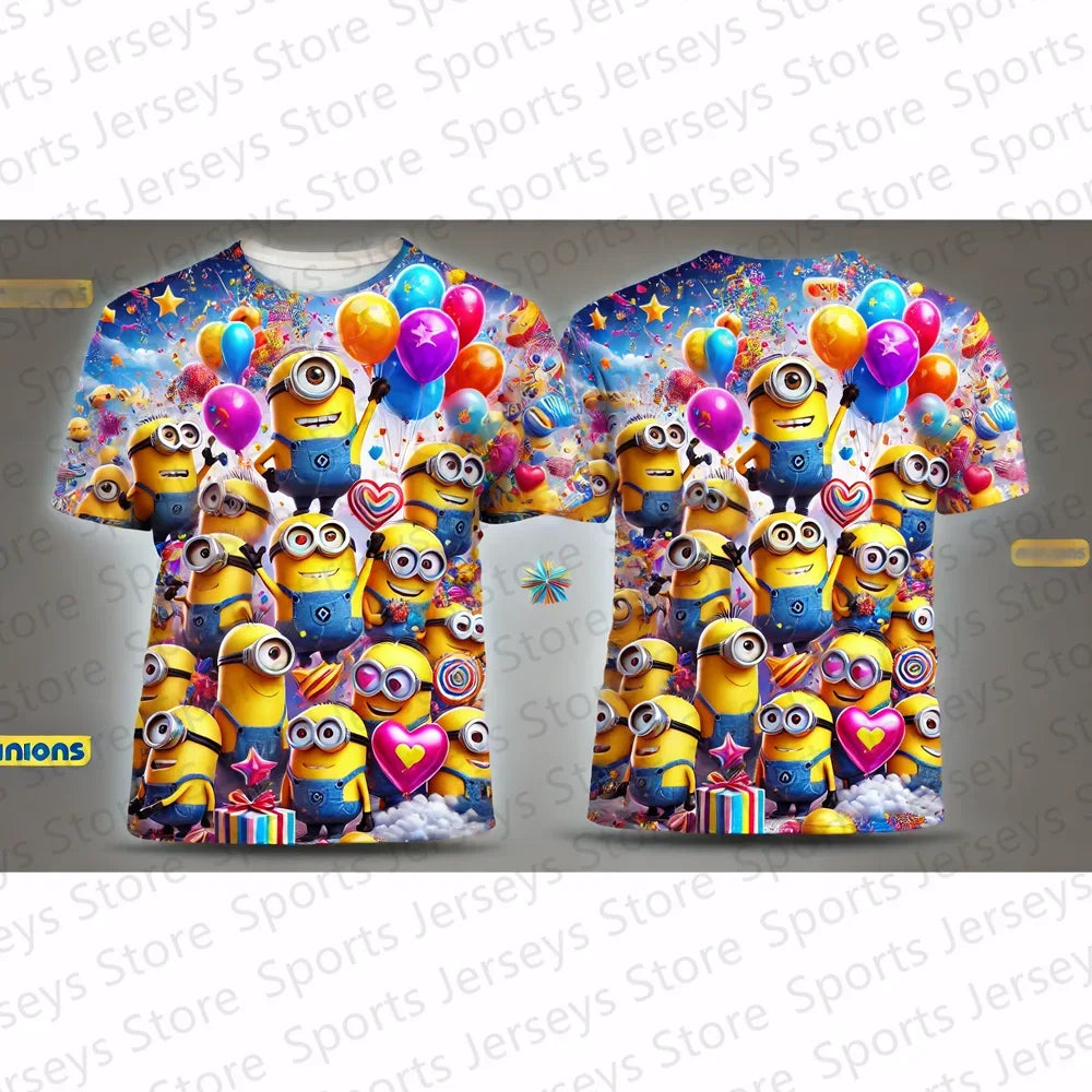 2024 New Minions 3D Children T-Shirt - Image 7