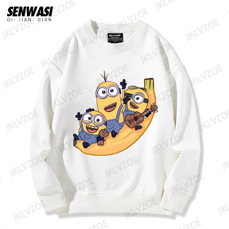 MINISO Minions Couple & Kids Hoodie – Autumn/Winter Edition - Image 9
